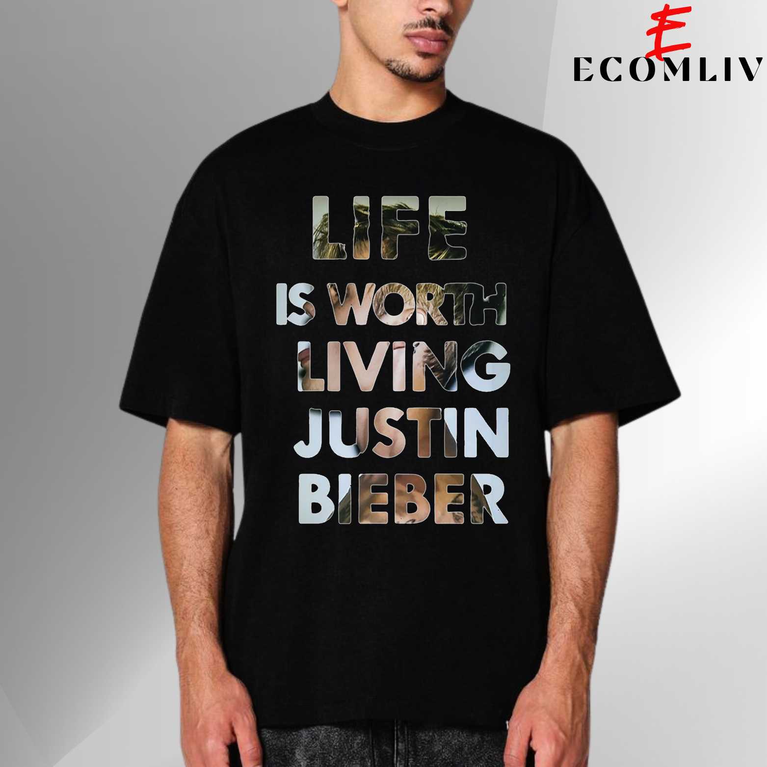 Justin Bieber Graphic Music Shirt, Streetwear Unisex T-Shirt, Pop Star Merch Tee